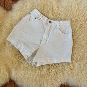 3/$10 White High Waisted Jean Shorts